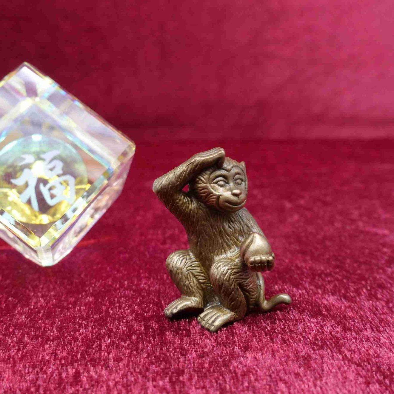 迷你版 加持銅猴 (適合擺書檯)