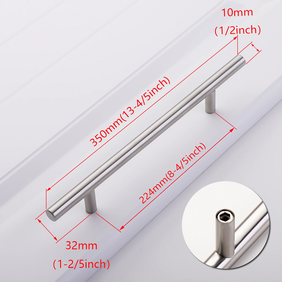 Миниатюра: Ручка металическая для шкафа Калуга