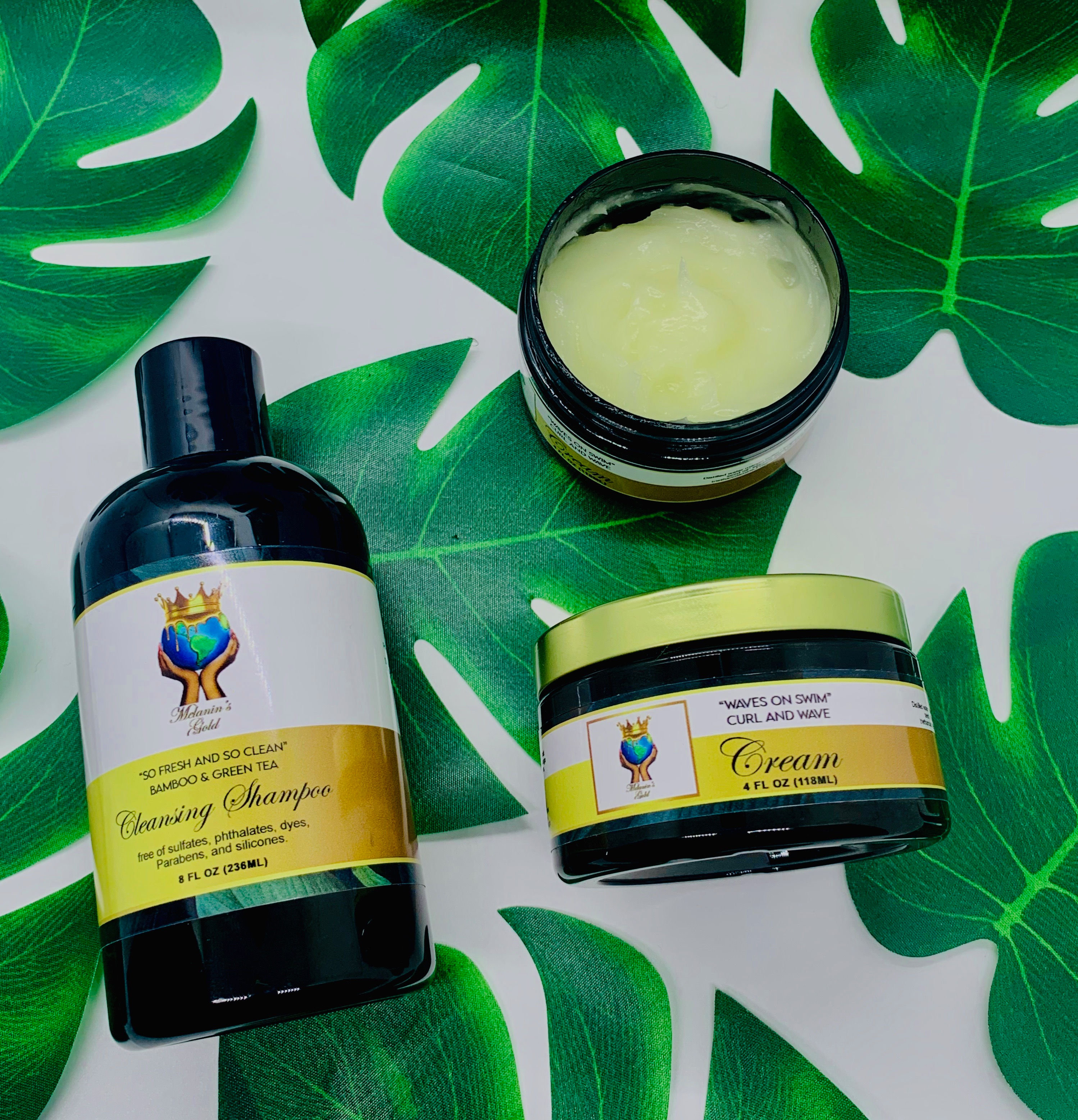 Shampoo & Wave Cream