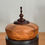 Thumbnail: Wood Urn - Decorative Lidded Hollow Form - Hand Turned Cremation Memorial