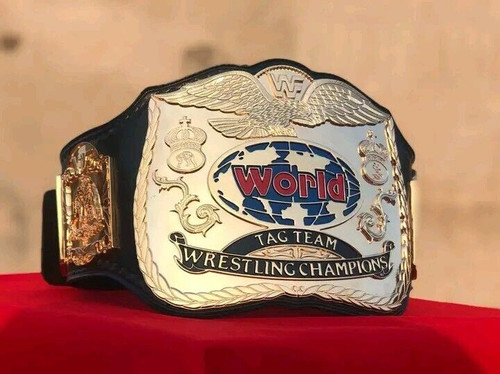 1990's Era WWF 3D CNC Tag Team Wrestling Championship Belt | CSB