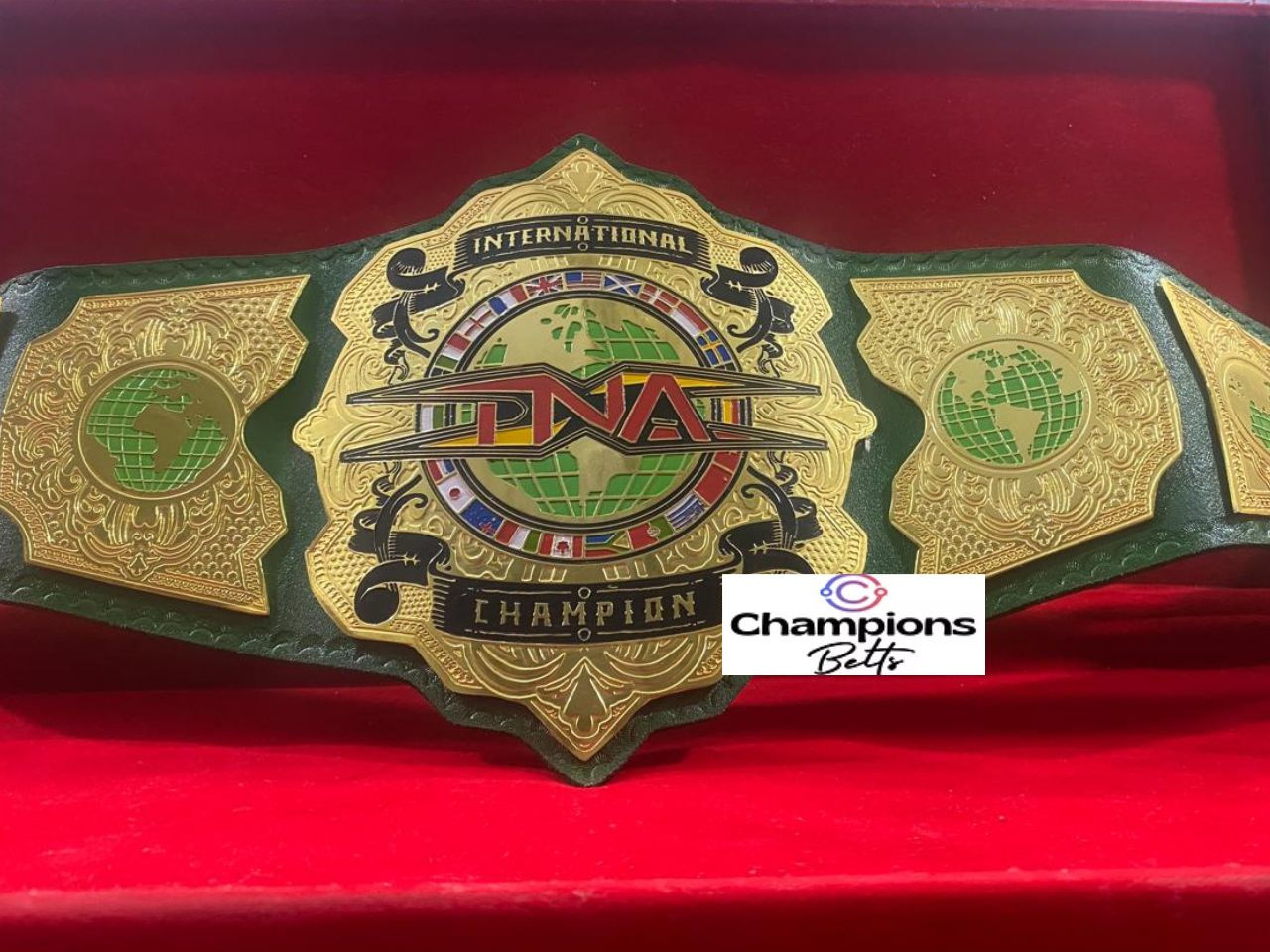 TNA International Championship Pure Leather Belt