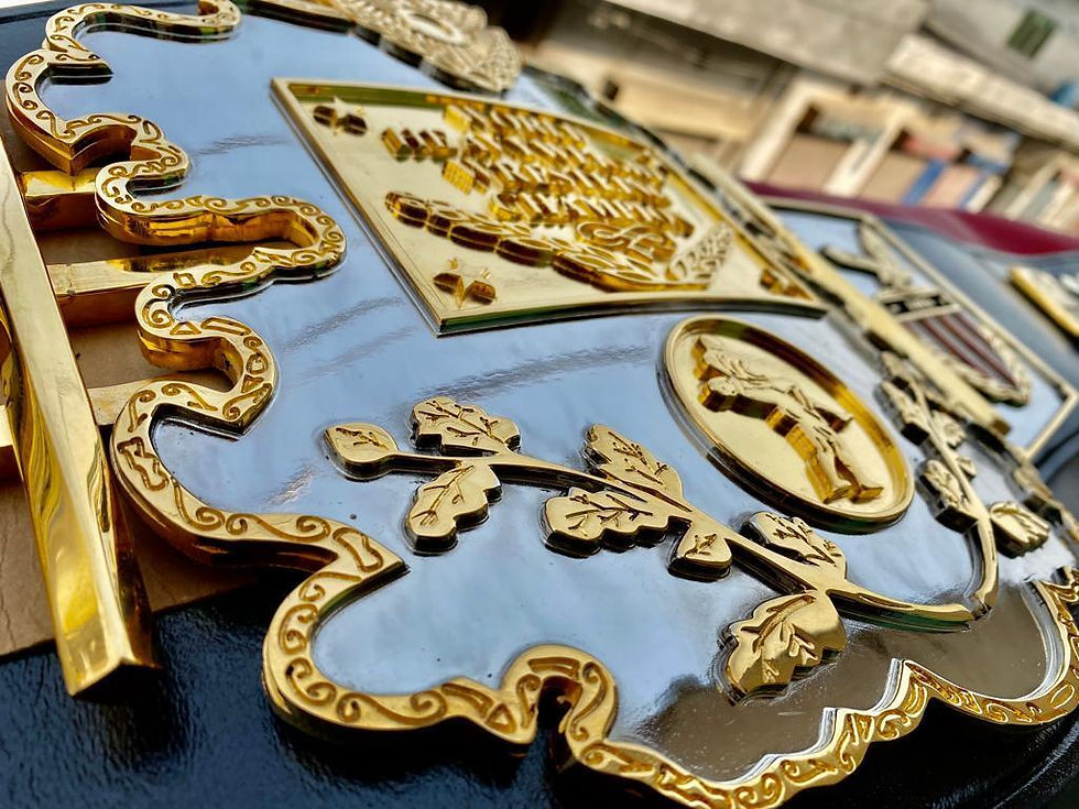 Thumbnail: AWA World Heavyweight Wrestling Championship Belt, HD CNC 6mm zinc with 24k gold