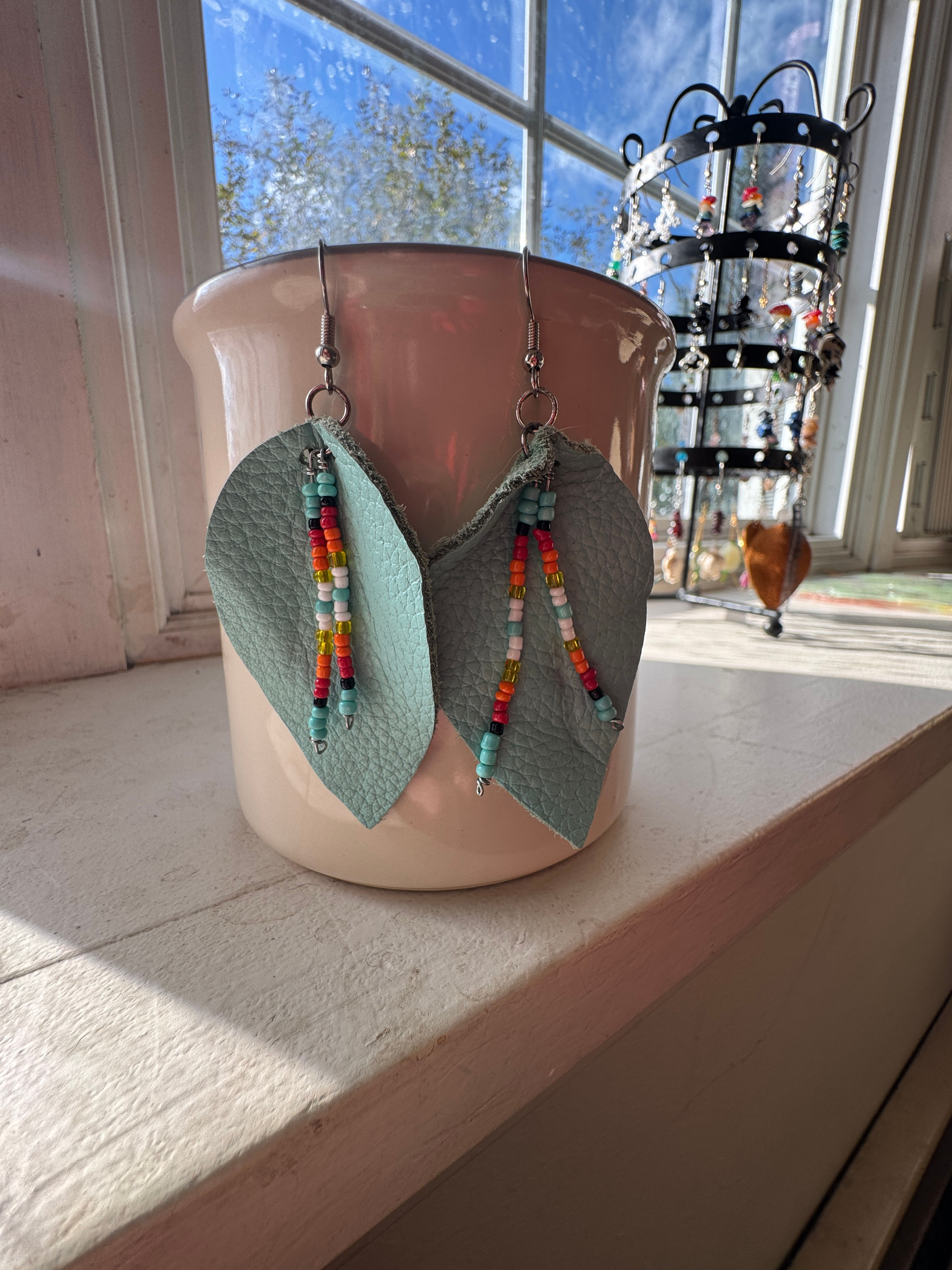 Waves of Color Earrings 🌈