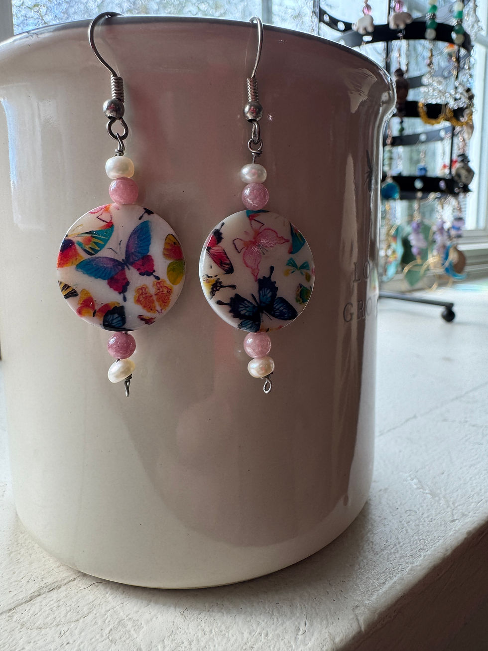 Thumbnail: Wings of Light Earrings 🌸🦋