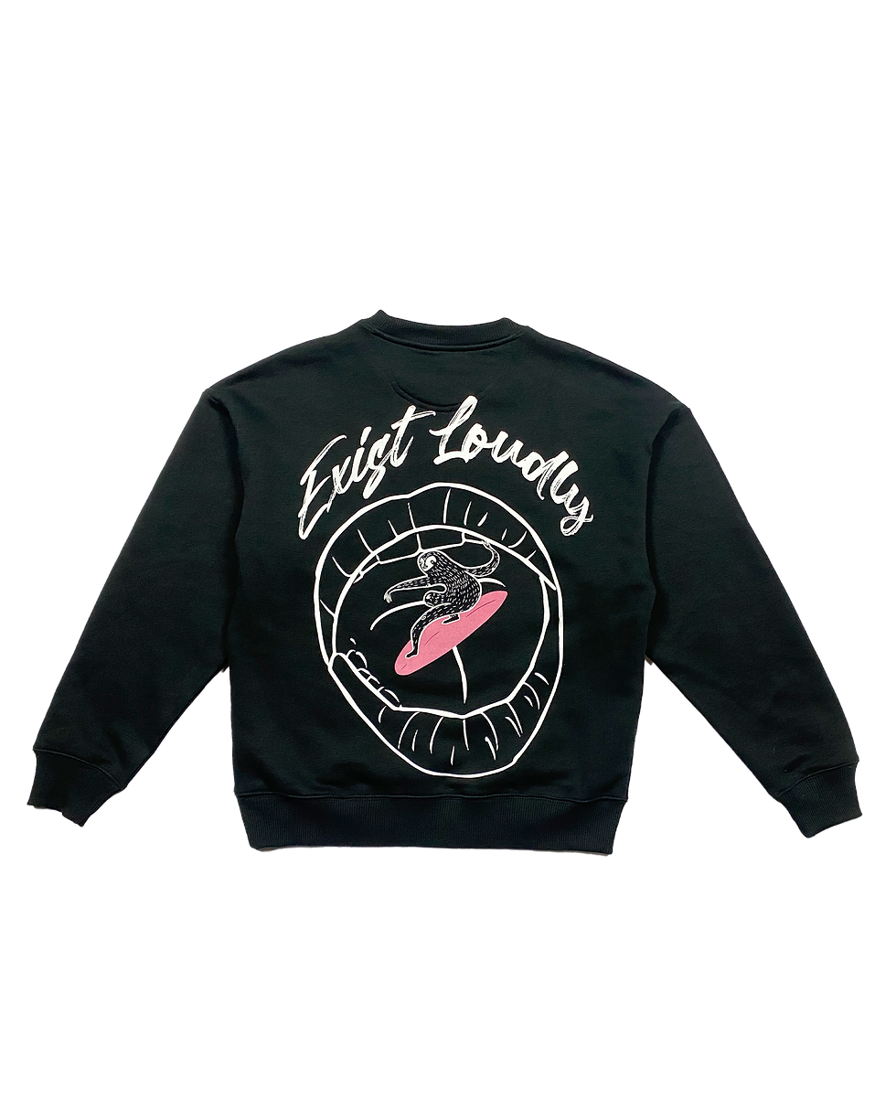 Thumbnail: Exist Loudly Oversized Crewneck