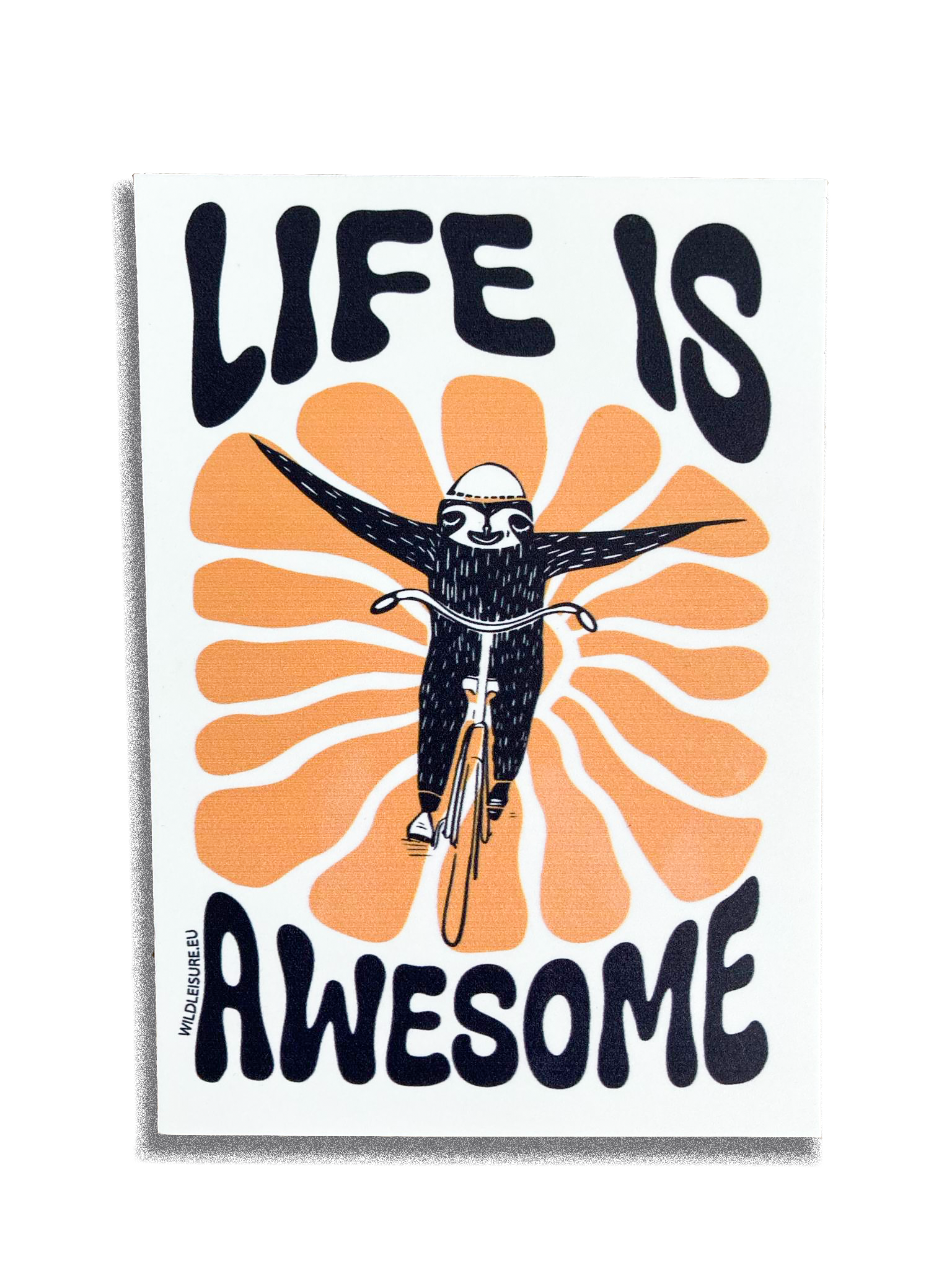 "Life is Awesome" Spokes Card