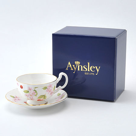 Thumbnail: Cherry Blossom Oban Teacup & Saucer