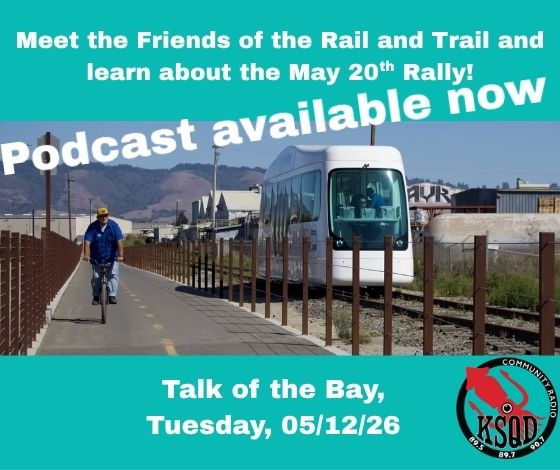 Talk of the Bay Podcast, Meet the Friends of the Rail Trail