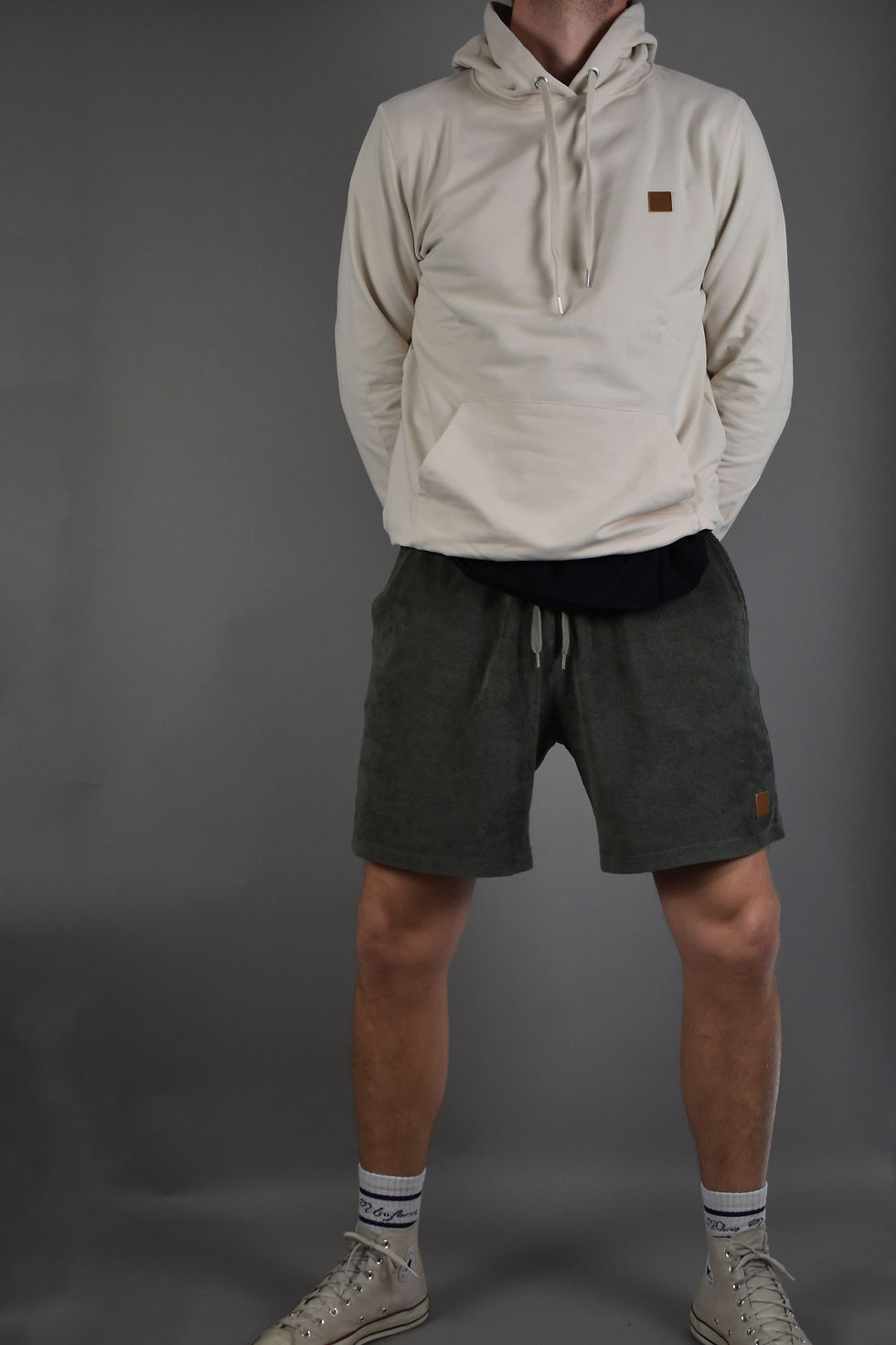 Thumbnail: Patch hood Creme