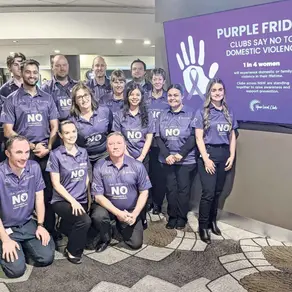 Purple Friday - Clubs Say No To Domestic Violence