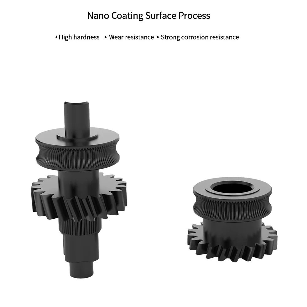 Thumbnail: Fysetc Bambu X1/P1P CNC Nanocoated Extrusion Head Gear Kit