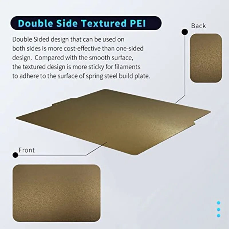 Energetic PEI Bed Smooth/Textured