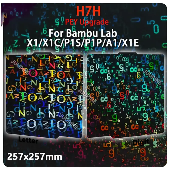 Thumbnail: Designer Bed for Bambu Lab X1/P/A1 Series Printers