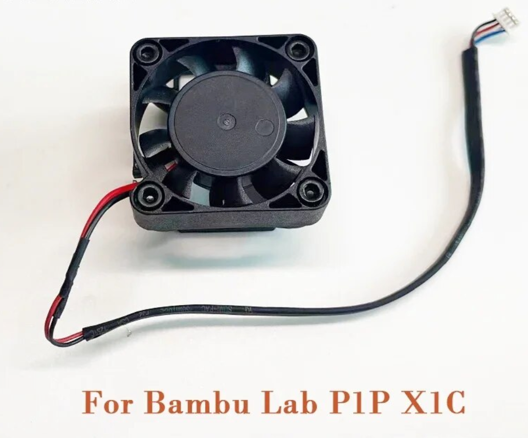 Motherboard cooling fan for X1/P1Printers