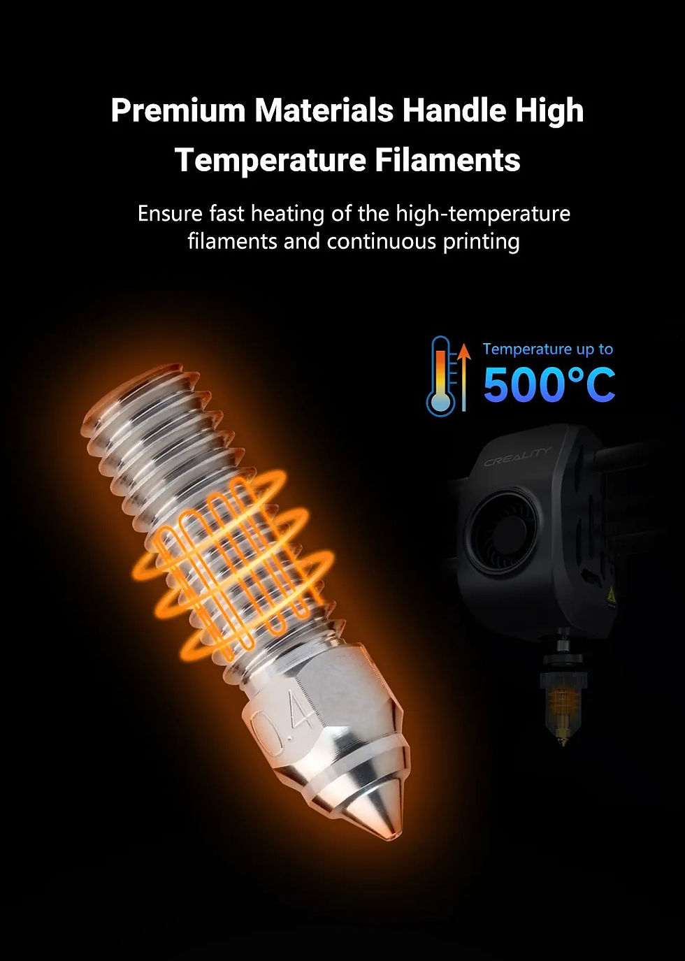 Thumbnail: Creality Ender high flow CHT Nozzles