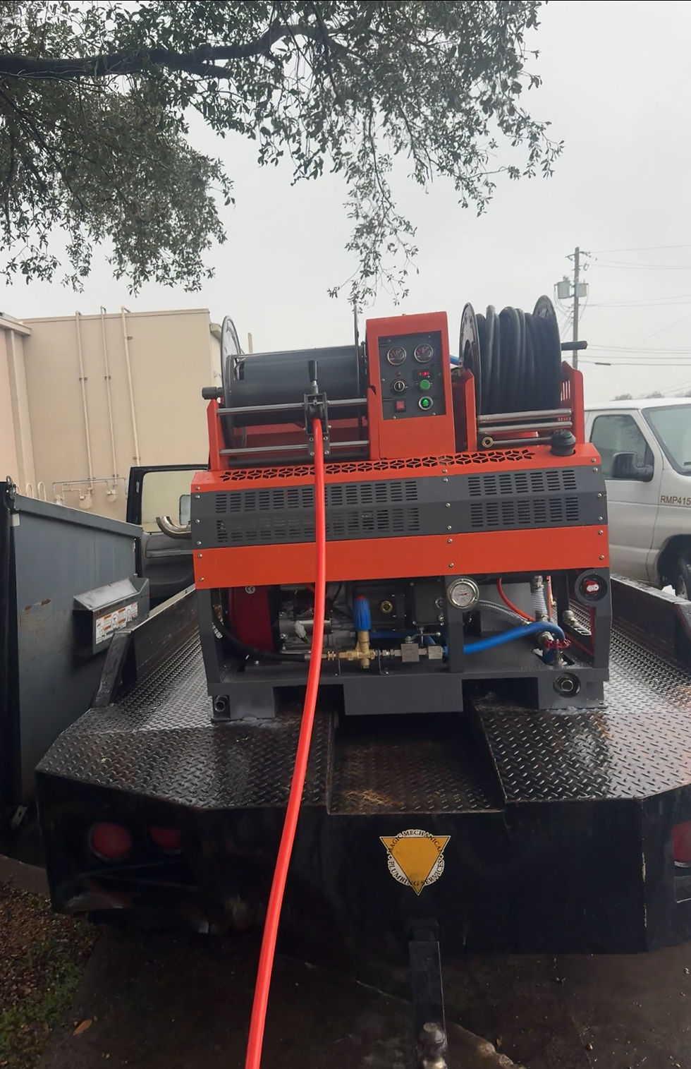 Jetting machine