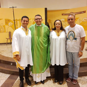 Paróquia acolhe novos ministros da palavra