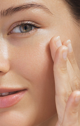 High-quality crop photo of skincare and