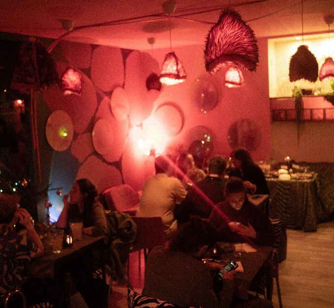 Live music and guests at a Lokaal Tilk event in Tallinn