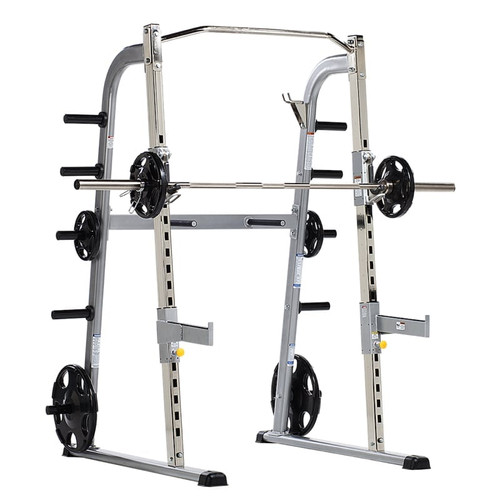 EVOLUTION HALF CAGE WITH SAFETY STOPPERS AND DIP HANDLES (CHR500) Power Fitness
