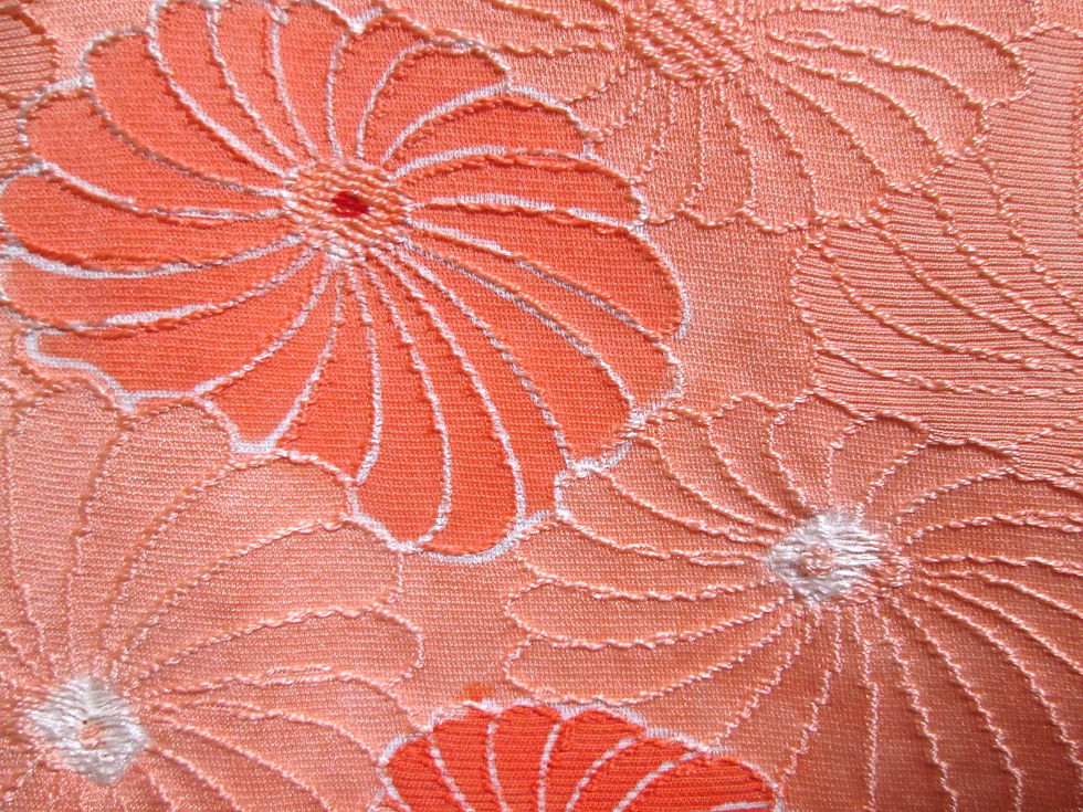 Thumbnail: JAPANESE KIMONO SILK HAORI COAT / CHRYSANTHEMUM