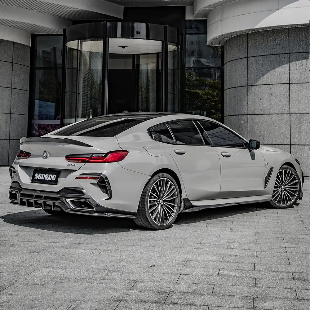 BMW・G16(2020ｰIN)　ドライカーボン・リアディフューザー・セット