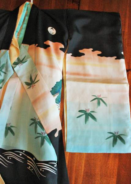Thumbnail: Kids Japanese Kimono&Haori&Juban (#003)
