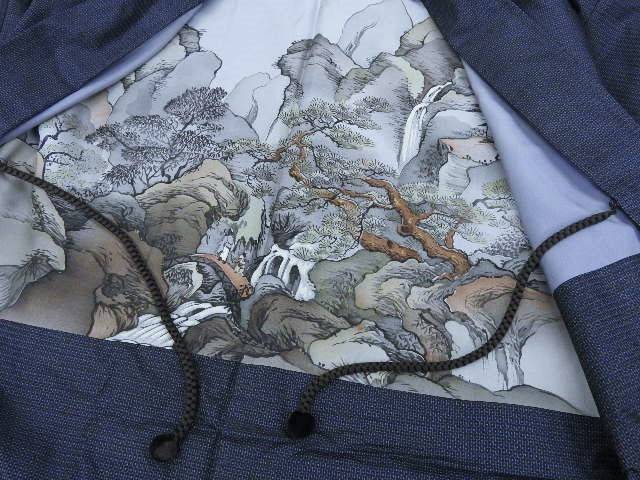 Thumbnail: Bushi's "Tsumugi Kimono & Haori" Waterfall #0124
