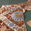 Thumbnail: JAPANESE VINTAGE FUKURO OBI / GOLD/ RED #1212