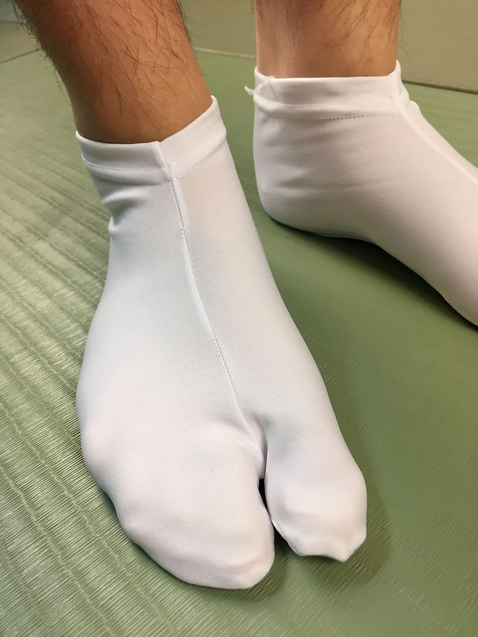 Thumbnail: JAPANESE STRETCH TABI SOCKS; NEW! (JPN:L 22-24 cm) #0381