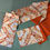 Thumbnail: JAPANESE VINTAGE FUKURO OBI / GOLD/ RED #1212