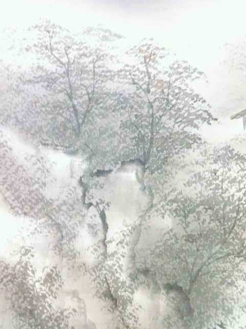 Thumbnail: JAPANESE WALL SCROLL / Sumi-e - SCENERY #0154