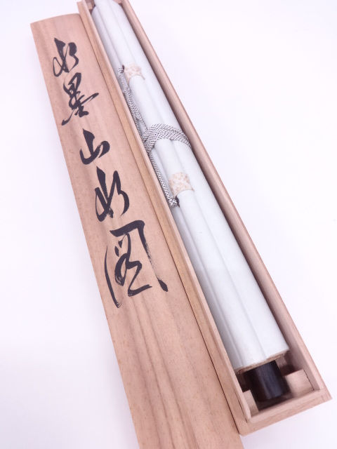 Thumbnail: JAPANESE WALL SCROLL / HAND-PAINTED SCENERY #0158