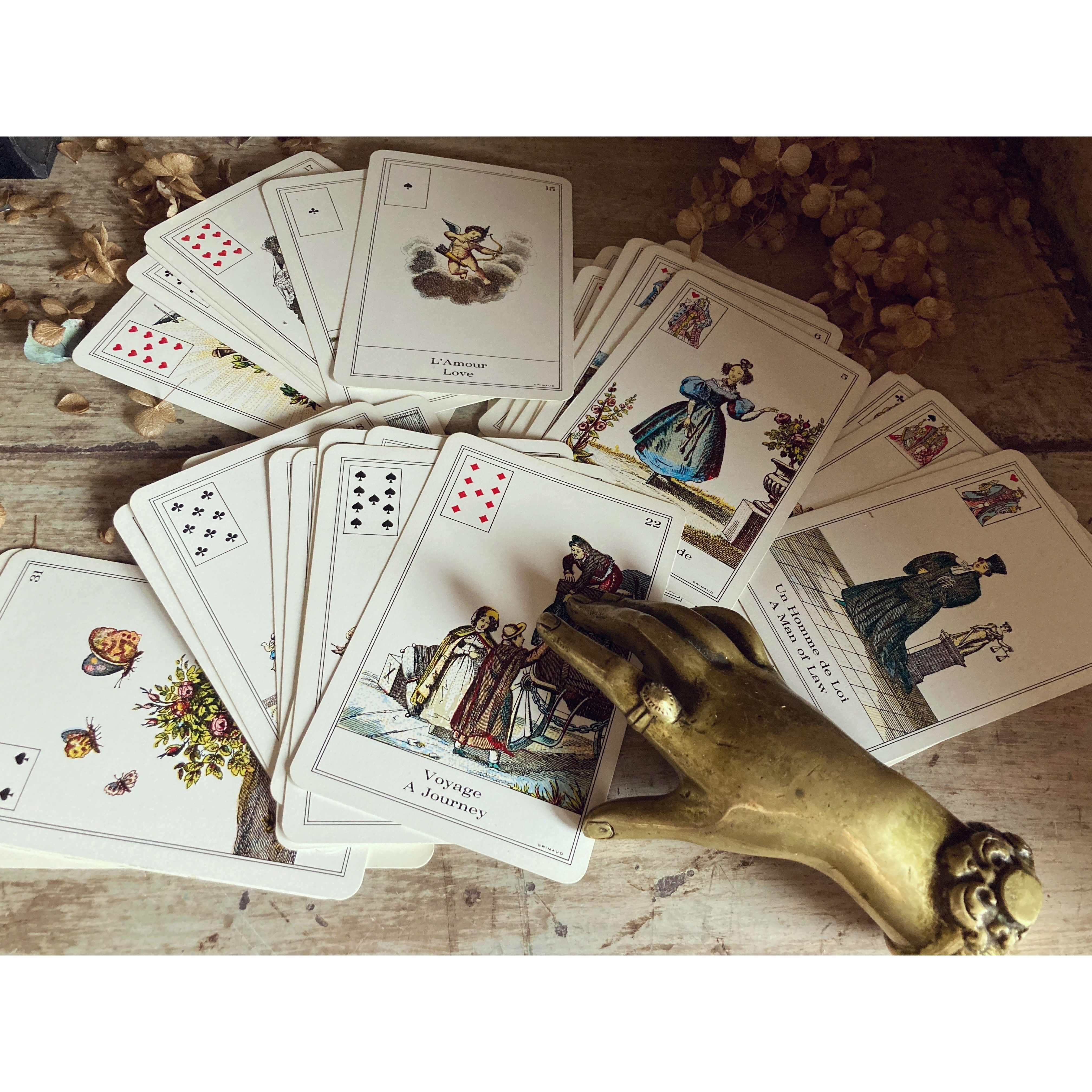 Jeu de cartes " le livre du destin" 1979