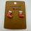 Thumbnail: Pink Stocking Earrings - Small