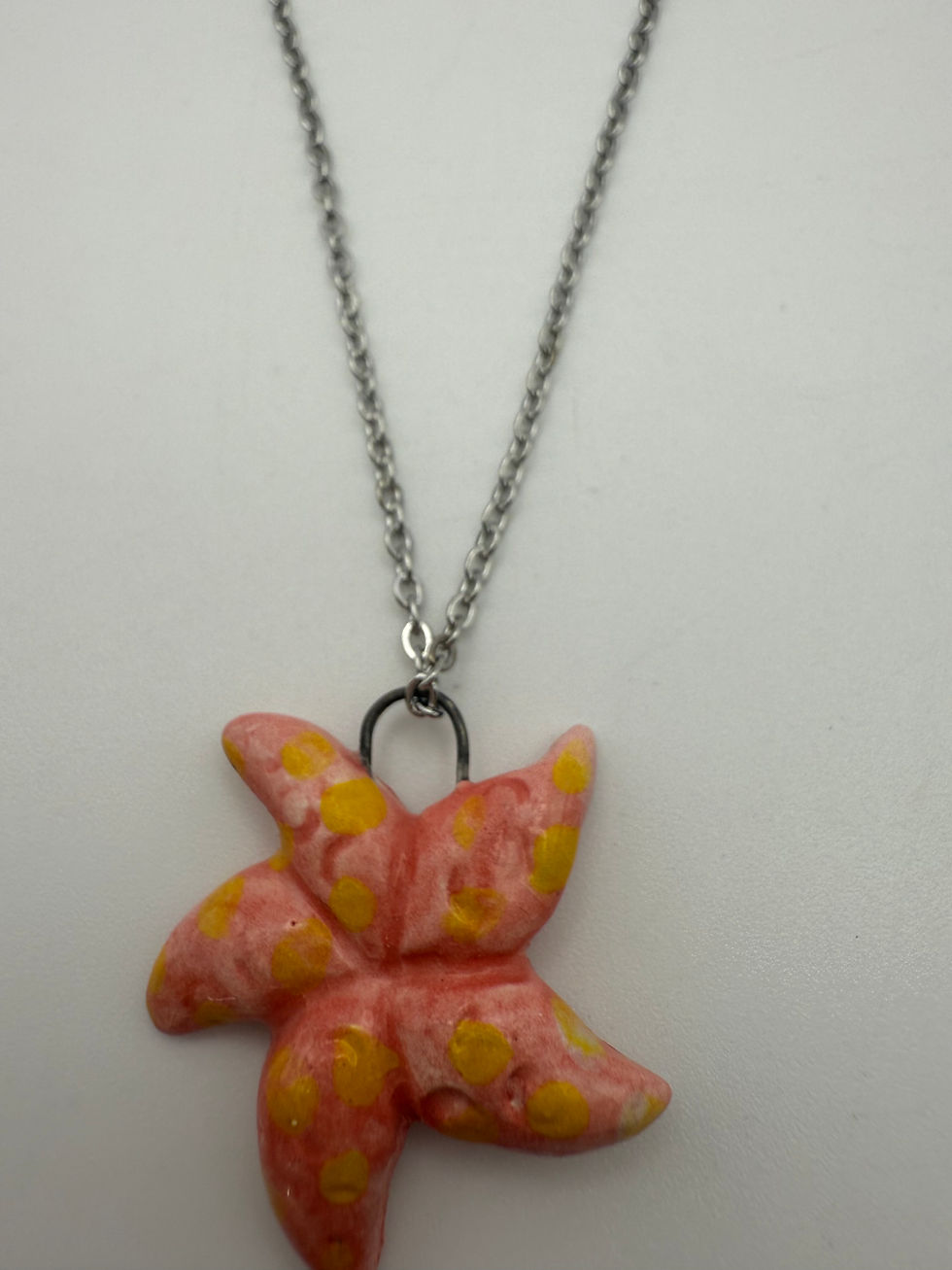 Thumbnail: Pink Starfish Necklace