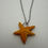 Thumbnail: Orange Starfish Necklace