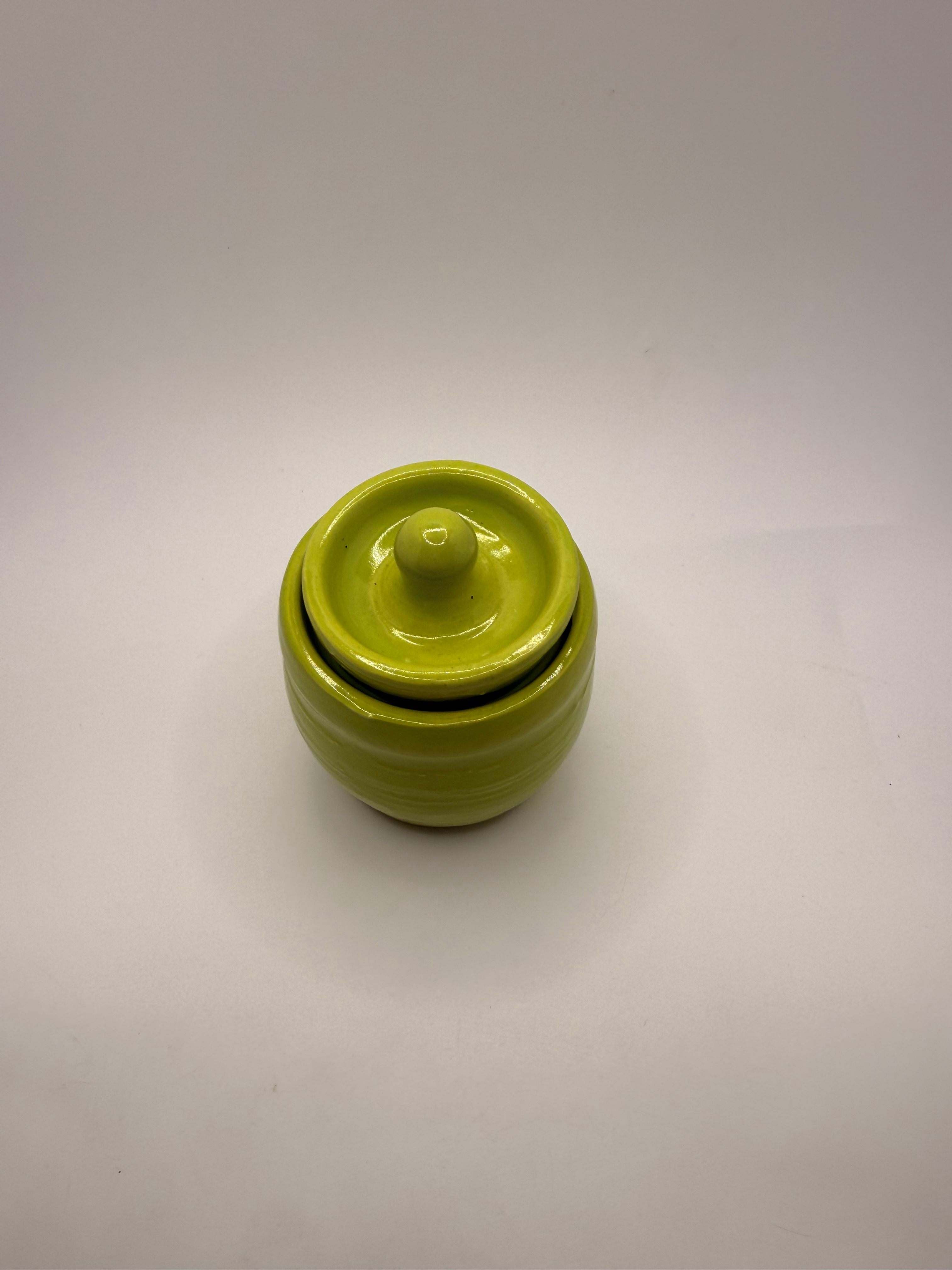 Lime Green Jar