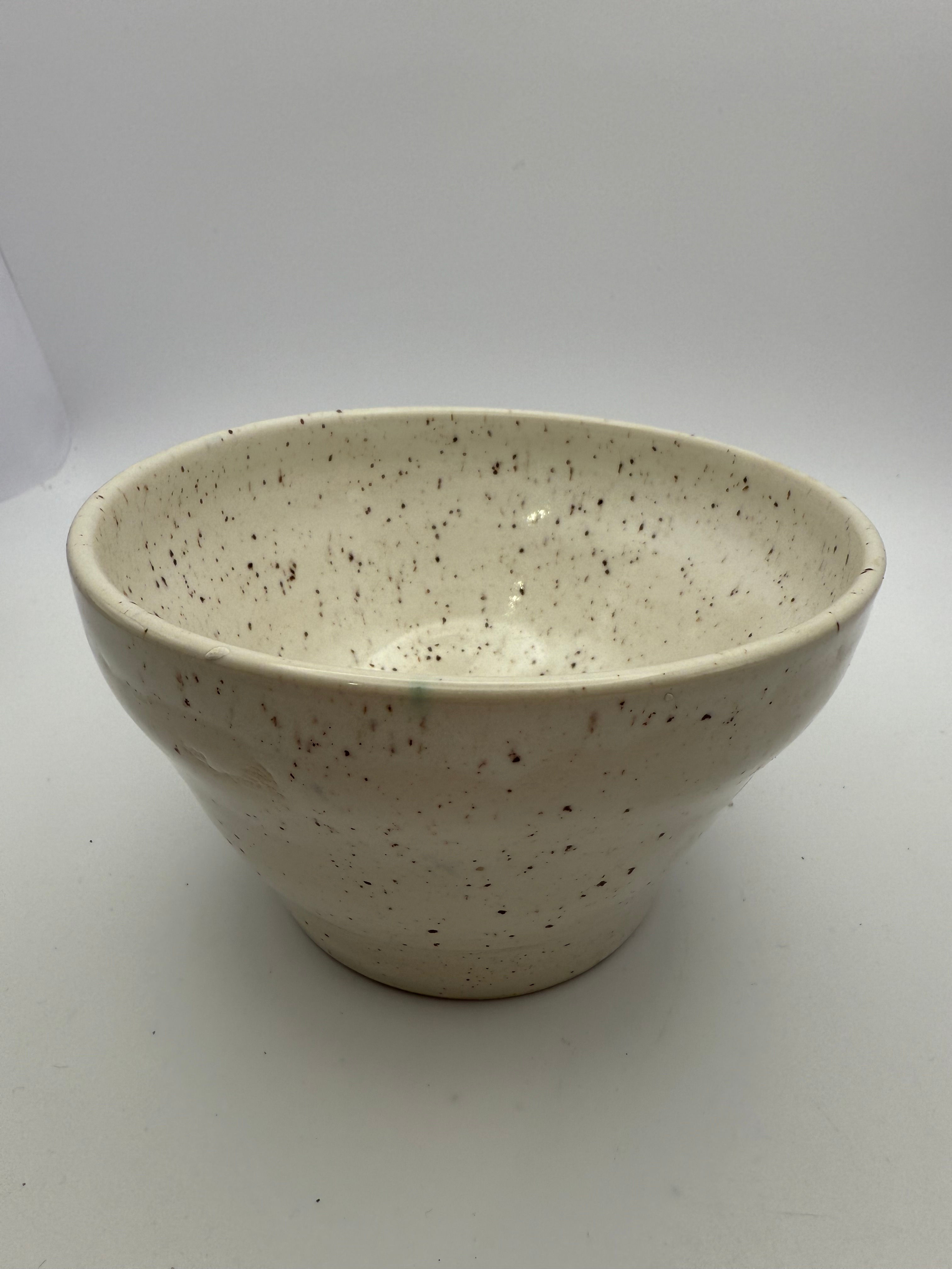 Cream Speckle Bowl