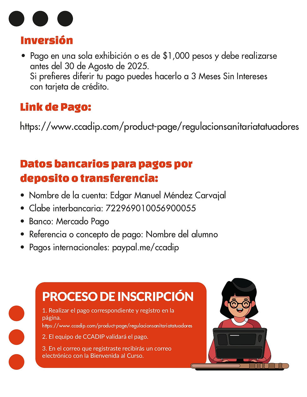Miniatura: Regulación Saniatria COFPERIS: Tatuadores, Micropigmentadores y Perforadores