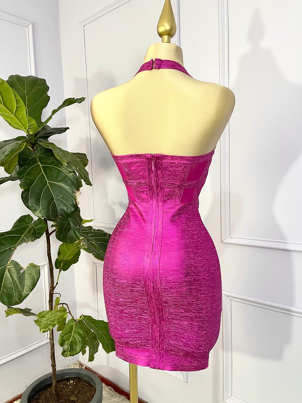 Miniatura: Vestido bandage fiusha 