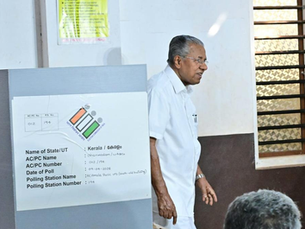 Kerala elections 2026 voting day polling booth voters queue India
