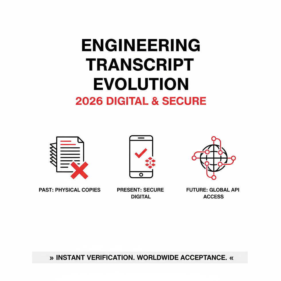 Engineering transcript
