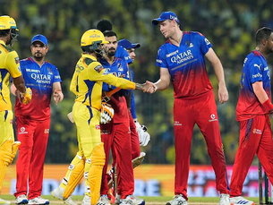 RCB vs CSK Match IPL 2026 showing players in action at Chinnaswamy Stadium with fantasy tips and match preview details