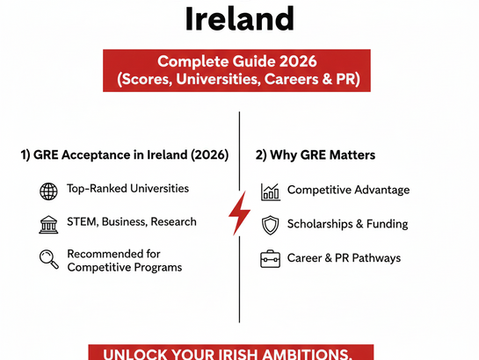 GRE accepting universities in Ireland 2026