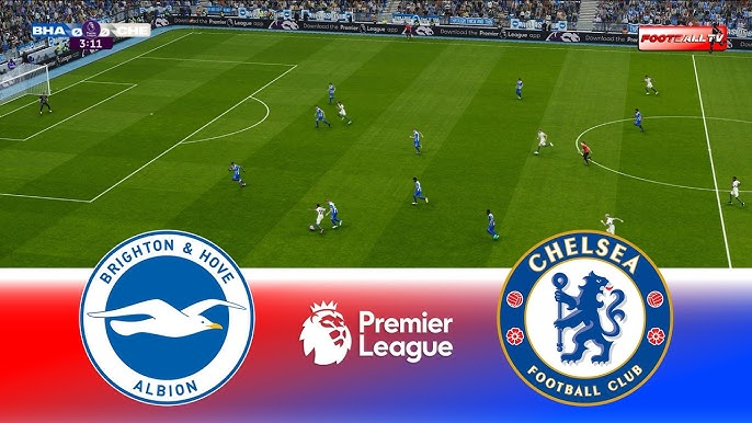 Brighton vs Chelsea 2026 Premier League match players in action at Amex Stadium