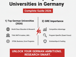 GRE accepting universities in Germany 2026