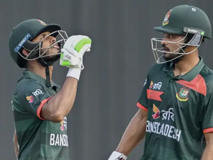 Bangladesh vs New Zealand 2026 cricket match action players in Dhaka stadium