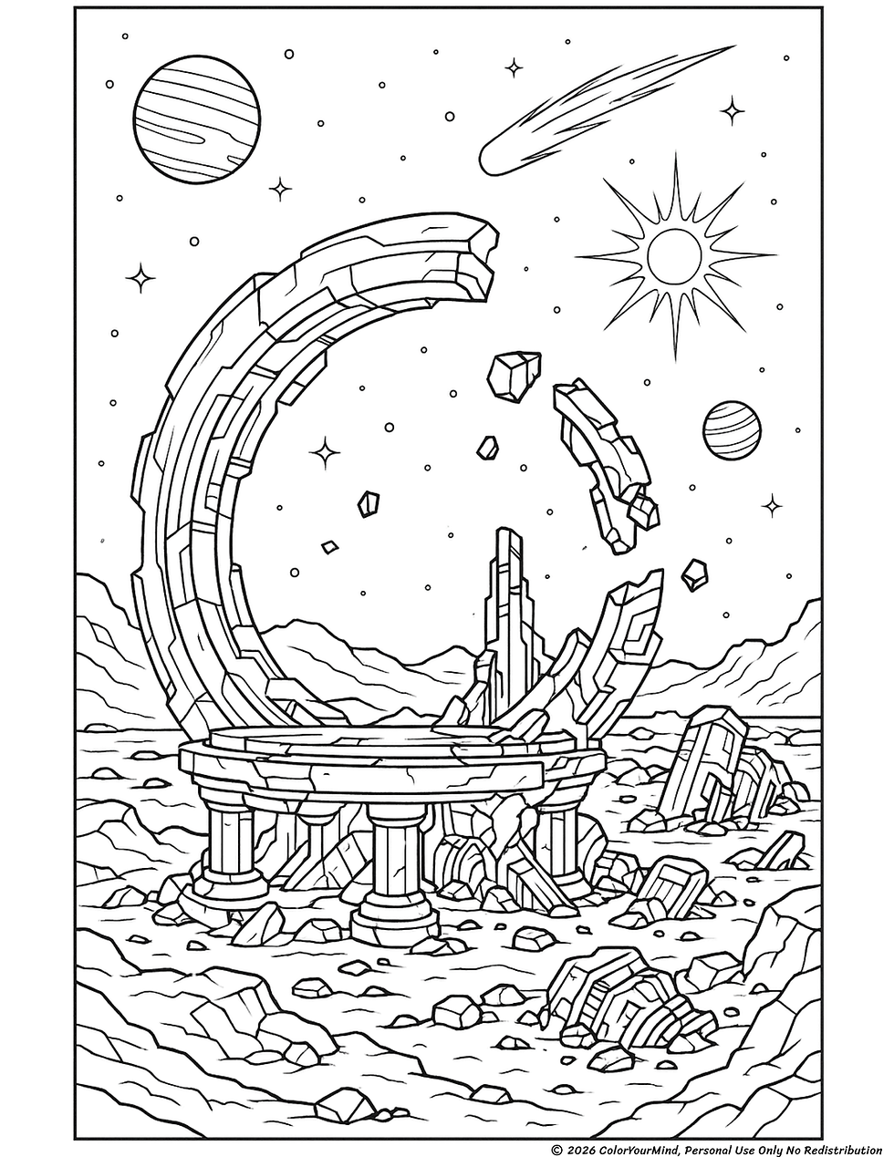 Thumbnail: The Four Corners: Color Your Mind Collection